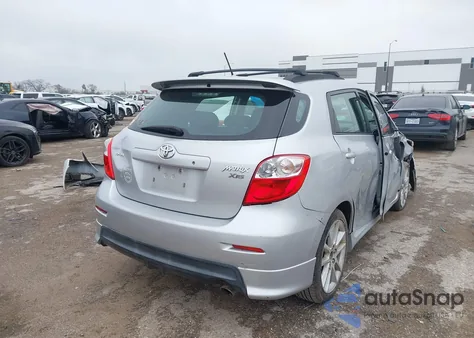 2009 Toyota Matrix Xrs from USA, damaged, VIN 2T1GE40E29C002483